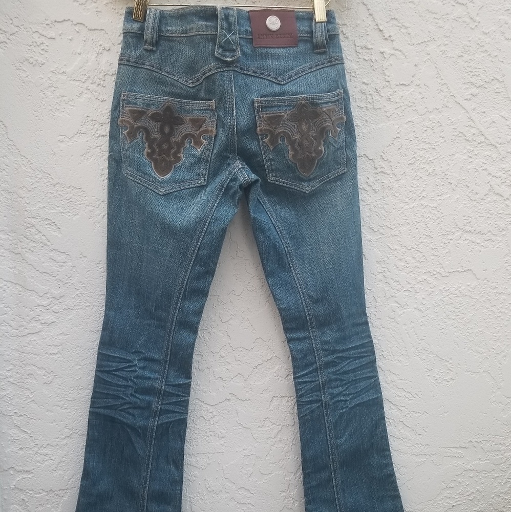 Antik Denim blue jeans slightly flared. - Picture 6 of 8